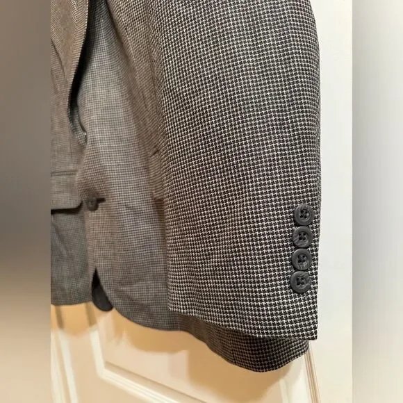 Vintage Lana Moda Collection By Peter Derano Mens Blazer Size 40S - Picture 3 of 14